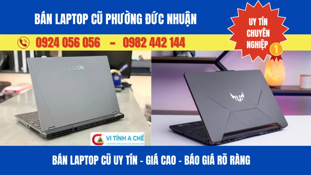 Bán Laptop Cũ Phường Đức Nhuận