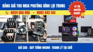Bảng Giá Thu Mua Phường Bình Lợi Trung