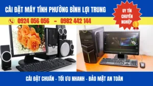 Cài Đặt Máy Tính Phường Bình Lợi Trung