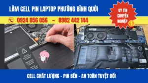 Làm Cell Pin Laptop Phường Bình Quới