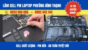 Làm Cell Pin Laptop Phường Bình Thạnh