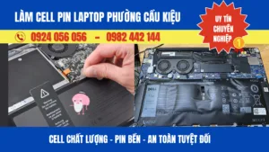 Làm Cell Pin Laptop Phường Cầu Kiệu