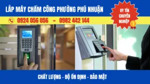 Lắp Máy Chấm Công Phường Phú Nhuận