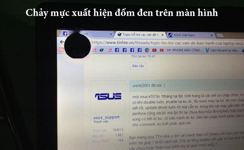 Màn Hình Laptop Bị Loang Mực: Nguyên Nhân Thật &Amp; Hướng Xử Lý Đúng