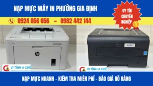 Nạp mực máy in phường Gia Định – uy tín #1 – nhanh chóng – giá minh bạch