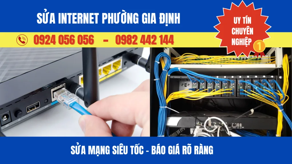 Sửa Internet Phường Gia Định