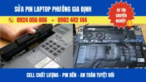 Sửa Pin Laptop Phường Gia Định