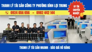 Thanh lý tài sản công ty phường Bình Lợi Trung – uy tín #1 – minh bạch – giá hợp lý