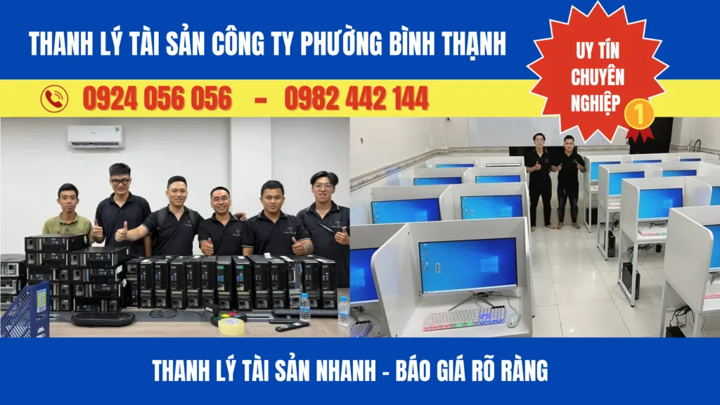 Thanh Lý Tài Sản Công Ty Phường Bình Thạnh