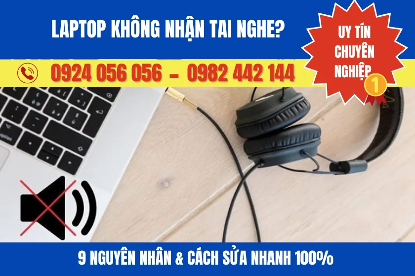 Laptop Không Nhận Tai Nghe