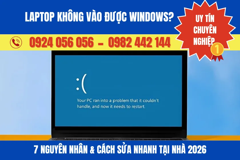 Laptop Không Vào Được Windows Lỗi Laptop Không Vào Win 