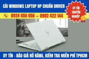 Cài Windows laptop HP chuẩn driver – Báo giá rõ ràng