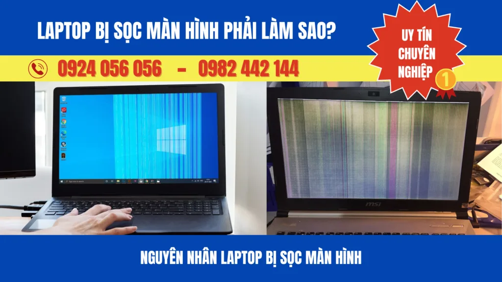 Laptop Bị Sọc Màn Hình