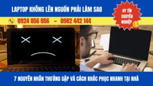 Laptop Không Lên Nguồn