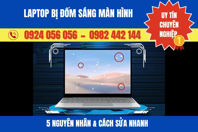 Laptop Bị Đốm Sáng Màn Hình