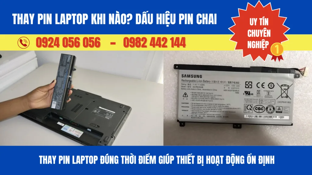 Thay Pin Laptop