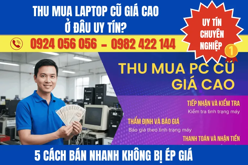 Thu Laptop Cũ Giá Cao