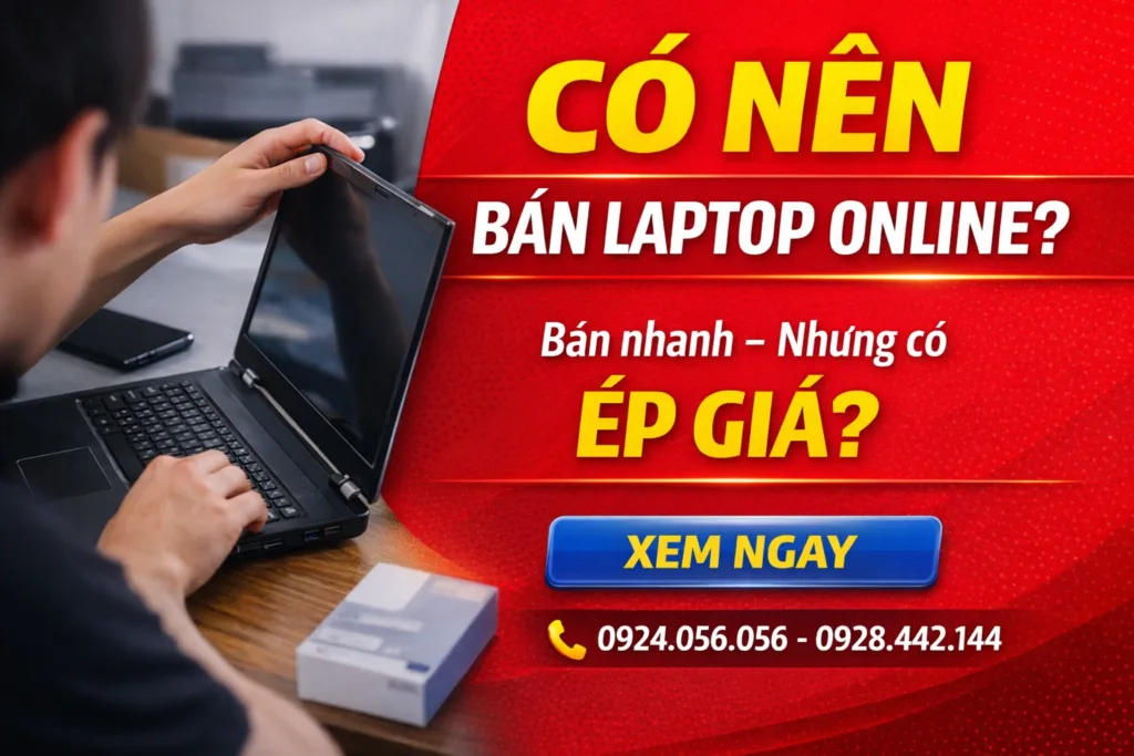 Có Nên Bán Laptop Online