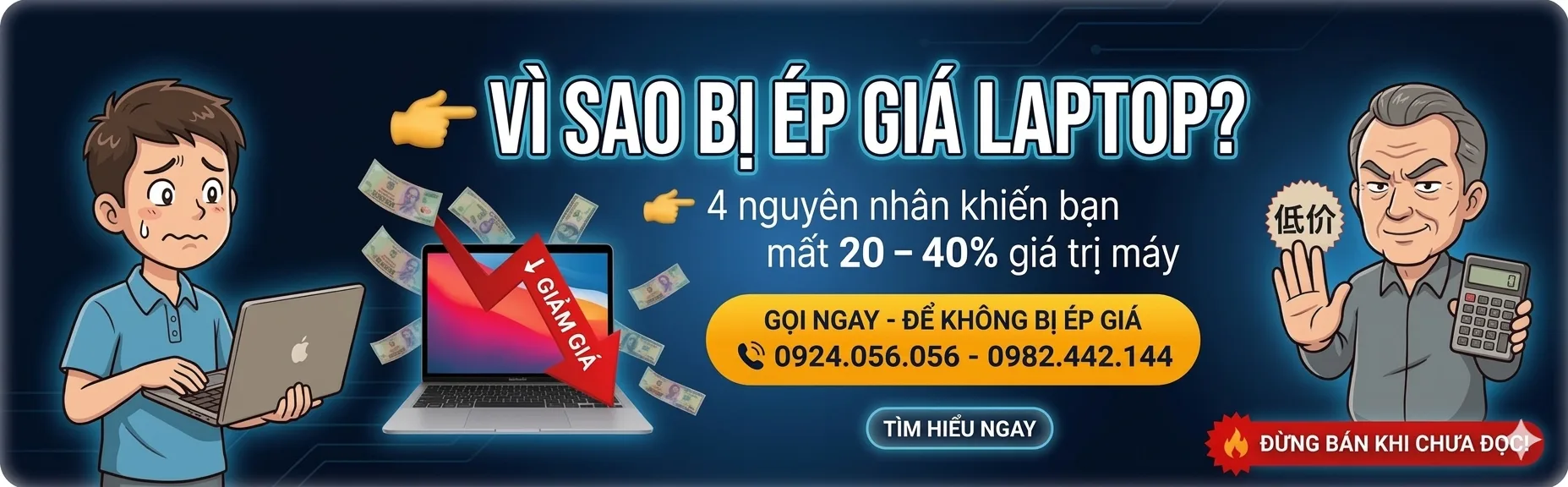 Bị Ép Giá Laptop