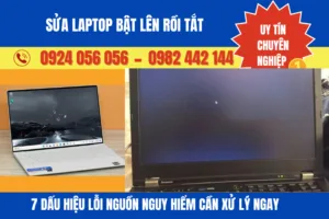 Laptop Bật Lên Rồi Tắt