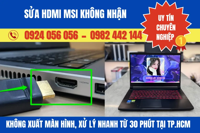 Sửa Hdmi Msi Không Nhận