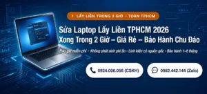 Sửa Laptop Lấy Liền Tphcm