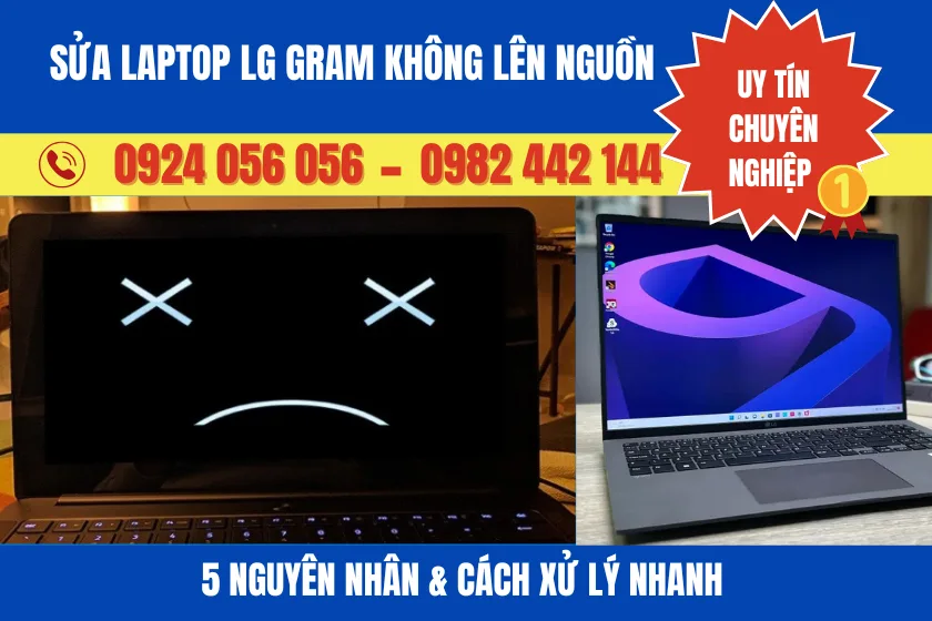 Sửa Laptop Lg Gram Không Lên Nguồn