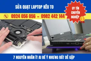 Quạt Laptop Kêu To