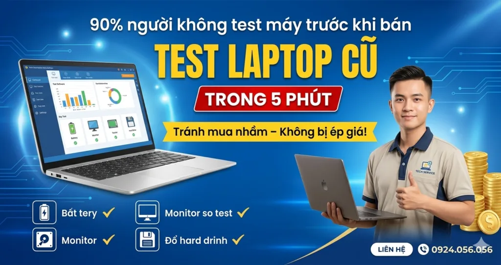 Cách Test Laptop Cũ Nhanh Trong 5 Phút (Ai Cũng Làm Được) 1 Test Laptop Cũ