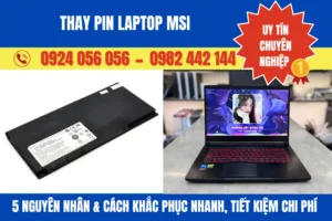 Thay Pin Laptop Msi