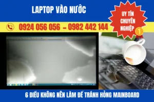 Laptop Vào Nước