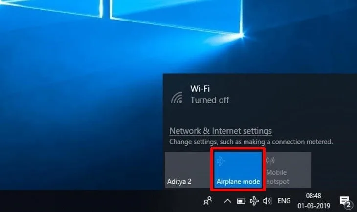 Sửa Laptop Acer Không Nhận Wifi