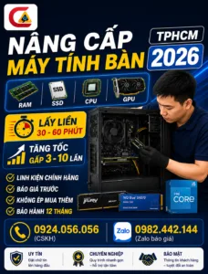 Nâng Cấp Máy Tính Bàn Tphcm - Vi Tính A Chề