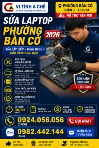Sửa Laptop Phường Bàn Cờ - Vi Tính A Chề