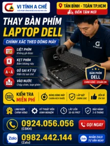 Thay Bàn Phím Laptop Dell